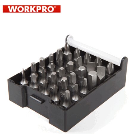 Комплект тресчота ръкохватка Dual-drive с накрайници 32 части / Workpro W021407 / 4