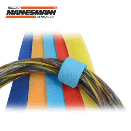 Комплект велкро ленти за кабели 50 броя / Mannesmann 42610 / 4