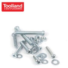 Комплект винтoве, гайки и шайби / Toolland HAS12 / 450 бр