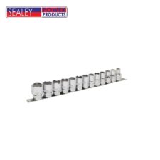 Комплект вложки 13 броя 1/2“, 6 стенни, метрични / SEALEY AK2742 /