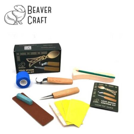 Комплект за дърворезба - Келтска лъжица / BeaverCraft DIY04 / 1