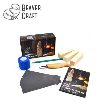Комплект за дърворезба - Магьосник / BeaverCraft DIY03 / 1