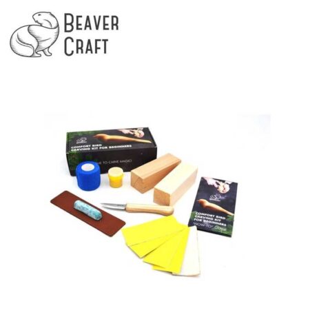 Комплект за дърворезба - Птичка / BeaverCraft DIY01 / 1