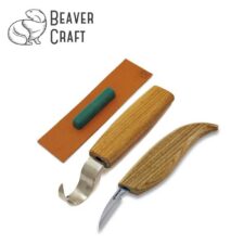Комплект за дърворезба с аксесоари / BeaverCraft S02 /
