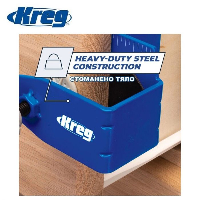 Комплект за монтиране на предни страници на чекмеджета / Kreg KCS-DFMT-PRO / 5
