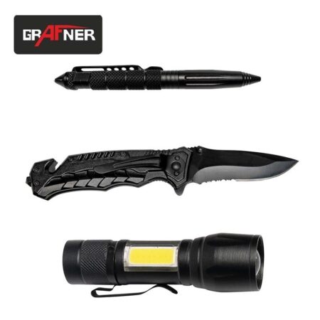 Комплект за оцеляване 14 части / Grafner 22570 / 3