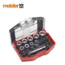 Комплект накрайници и вложки, 19 части / Meister 3384300/