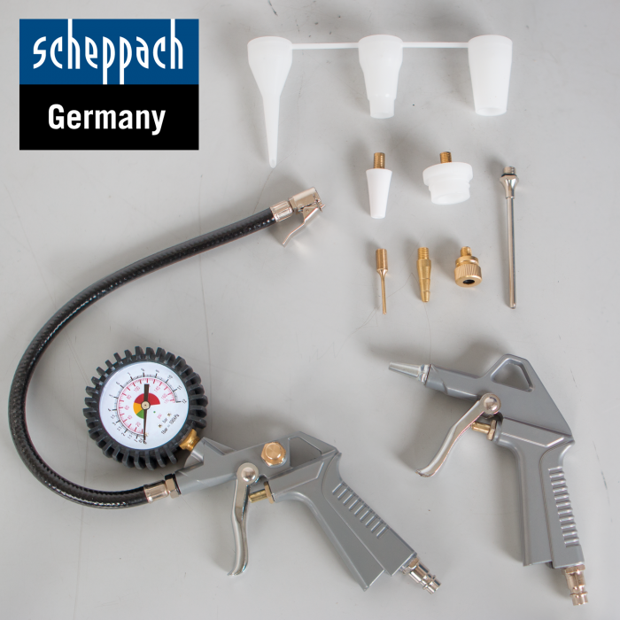 Компресор за въздух 2Л, 8bar Scheppach AIRCASE / 5906118901 / 3