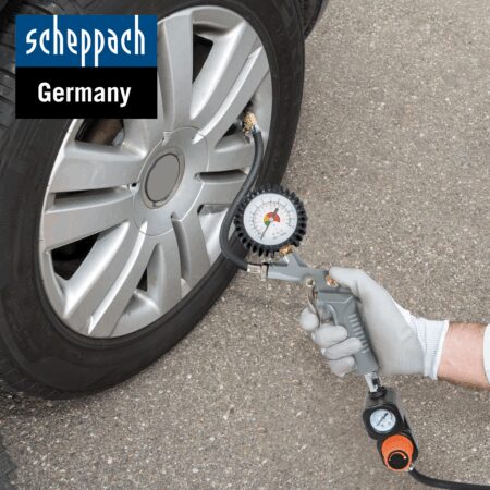 Компресор за въздух 2Л, 8bar Scheppach AIRCASE / 5906118901 / 4