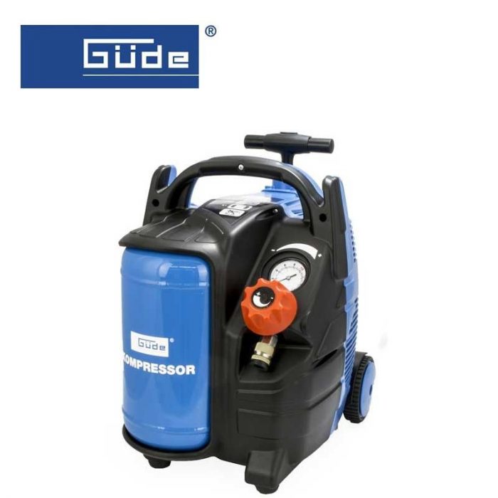 Безмаслен компресор за въздух 5л,10 bar GUDE AIRPOWER 200/10/5 TY / 50083 / 1