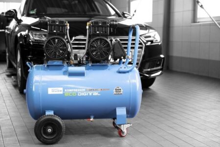 Безмаслен компресор 50l 10bar / GUDE 50140 / 7