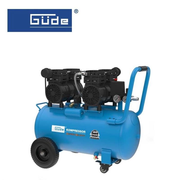 Супер тих Безмаслен компресор за въздух 50л GUDE AIRPOWER 275/8/50 1