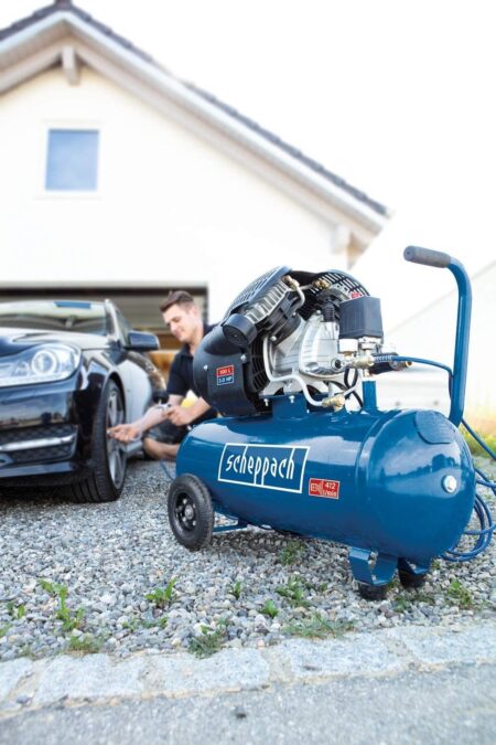 Компресор HC120DC / Scheppach 5906120905 / 2200W, 100L 3