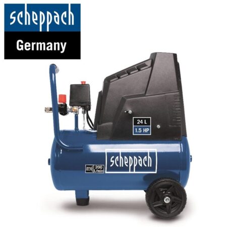 Компресор 24 Л Scheppach HC30o с аксесоари / 5906146901 / 2