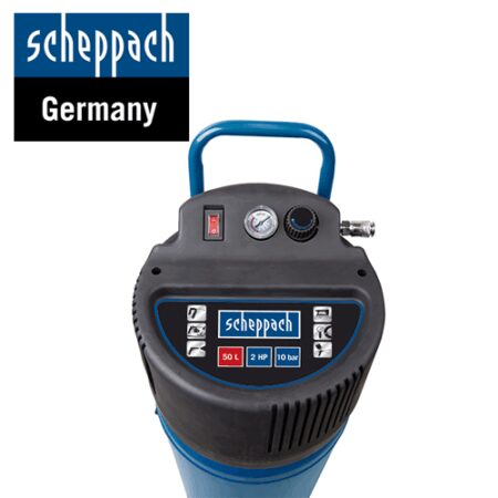 Компресор 10 bar, 50Л Scheppach HC51V / 5906125901 / 3