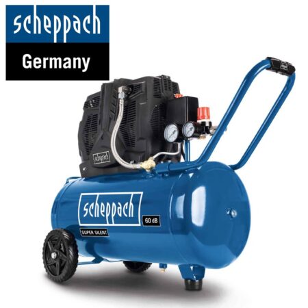 Тих безмаслен Компресор за въздух, 50 литра, Scheppach HC51Si / 5906141901 / 1