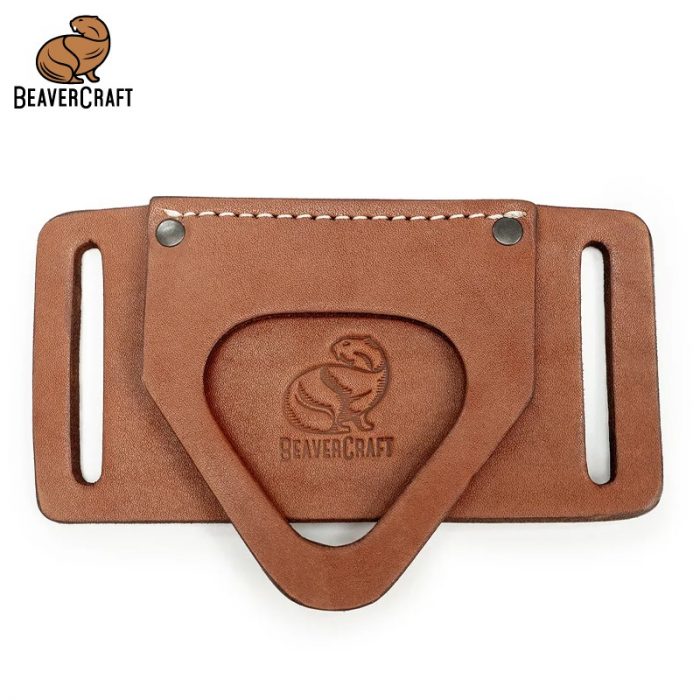 Кожена халка за носене на брадва на колан / BeaverCraft LC_BO_01 / 1