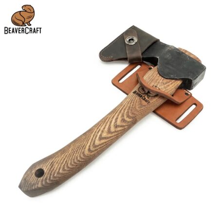 Кожена халка за носене на брадва на колан / BeaverCraft LC_BO_01 / 5