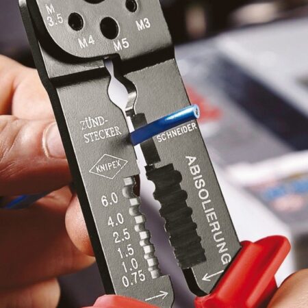 Кримперни клещи 215 мм / KNIPEX 9721215 / 4