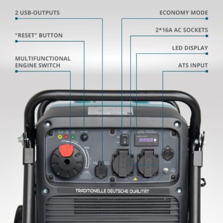 Инверторен генератор KS 4100iE 3