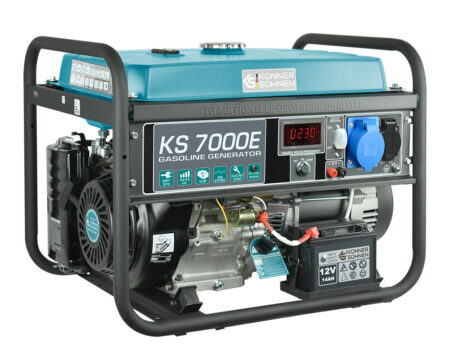 Бензинов Генератор за ток, 5500W, AVR / KS 7000E / 2