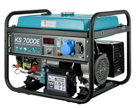 Бензинов Генератор за ток, 5500W, AVR / KS 7000E / 3