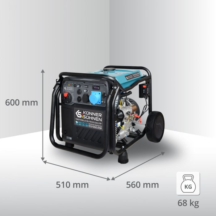 Инверторен генератор 8500W с възможност за ATS / KS 8100iE ATSR / 4