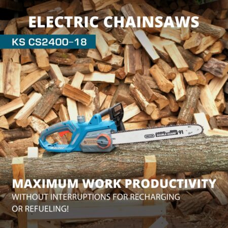 Електрически верижен трион KS CS2400-18 2