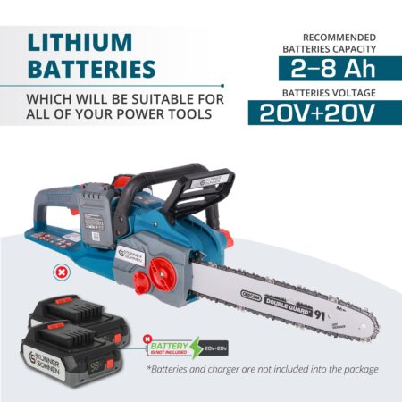 Акумулаторен верижен трион KS CS40V-14 12