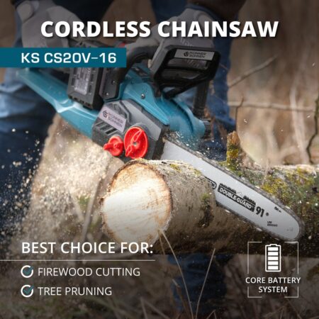 Акумулаторен верижен трион KS CS40V-16 2