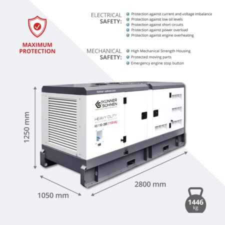 3-фазен генератор KS 110-3BE 6