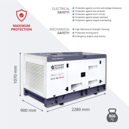3-фазен генератор KS 50-3BE 6