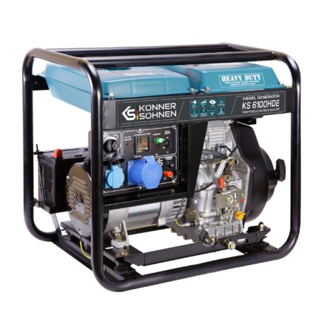 Дизелов генератор за ток с AVR, 5500W, / KS 6100HDE / 2