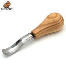Късо полуобло длето - извито / BeaverCraft P8A/14 /