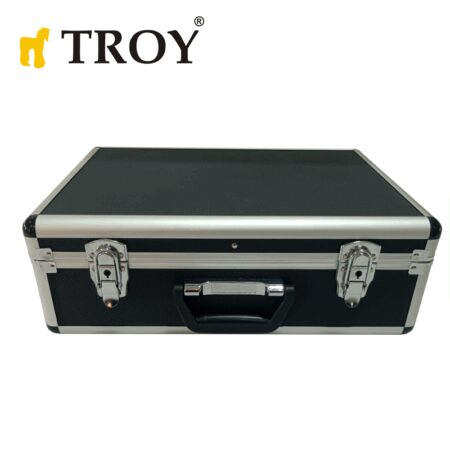 Куфар за инструменти 455 x 330 x 150 мм - Алуминиева рамка / Troy 91002 / 2
