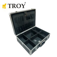 Куфар за инструменти 455 x 330 x 150 мм - Алуминиева рамка / Troy 91002 /