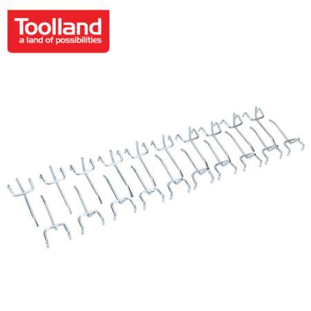 Куки за работна маса / Toolland MP80 / 20 бр. в пакет 1