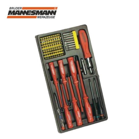Кутия с инструменти 45 x 33 x 24 см, 121 части / Mannesmann 28261 / 3