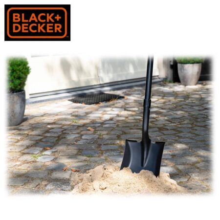 Квадратна лопата от фибростъкло Black + Decker 4
