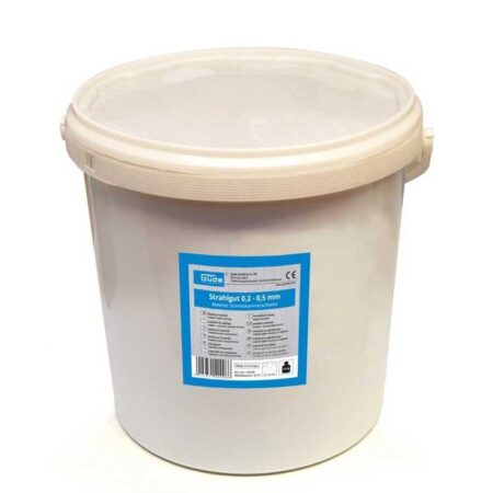 Кварцов пясък за пясъкоструене, 0.2-0.5 мм, 15 KG / GUDE 40008 / 1