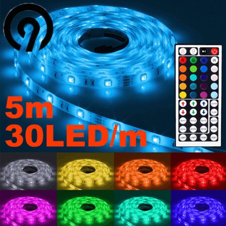 LED гъвкава осветителна лента NINETEC NT-Flash30, 5 метра 2