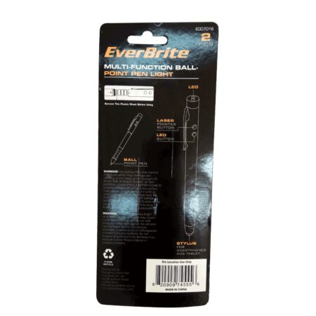 LED Мултифункционалeн фенер и химикалка / EverBrite E007016 / 2