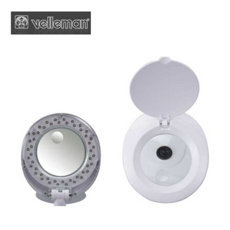 LED настолна лампа с лупа 3 + 12 диоптъра, 5W, 30 LED 2