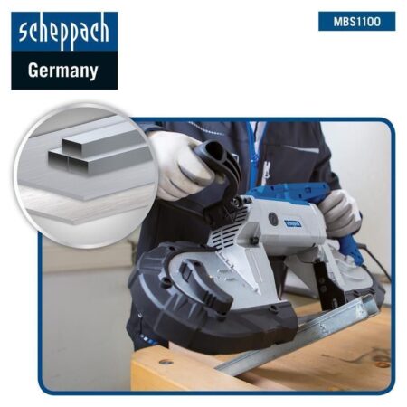 Лентова ножовка,1140мм, 1100W, Scheppach MBS1100 / 5901507901 / 5