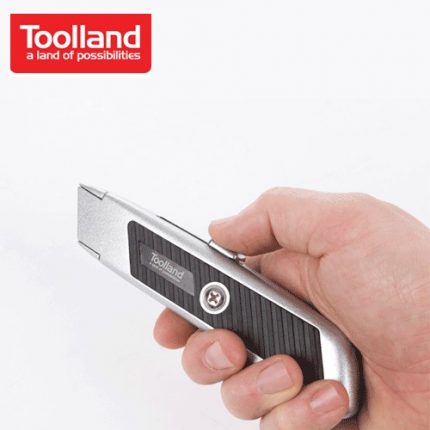 Листов нож с автоматично прибиране на острието / Toolland MES08 /