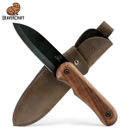 Ловджийски нож / Ловен нож / Риболовен нож / Нож за къмпинг / BeaverCraft BSH5 / 2