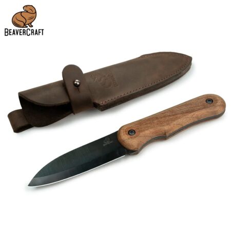 Ловджийски нож / Ловен нож / Риболовен нож / Нож за къмпинг / BeaverCraft BSH5 / 1