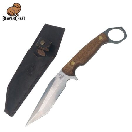 Ловджийски нож / Ловен нож / Риболовен нож / Нож за къмпинг / BeaverCraft CGK1 / 2