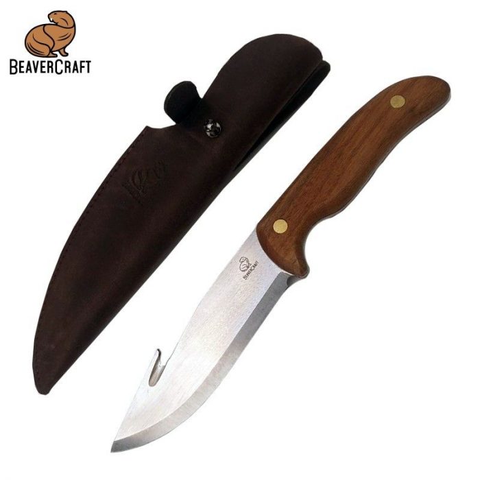 Ловджийски нож / Ловен нож / Риболовен нож / Нож за къмпинг / BeaverCraft GTK1 / 2