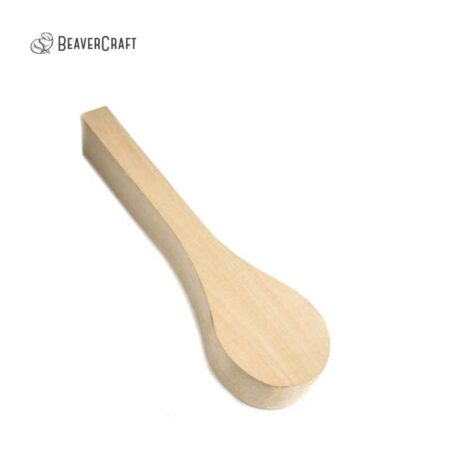 Лъжица на бяла заготовка за дърворезба / BeaverCraft B1 / 1